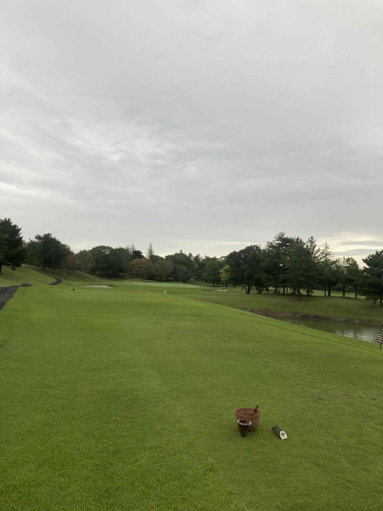 Shirosato Golf Club green view