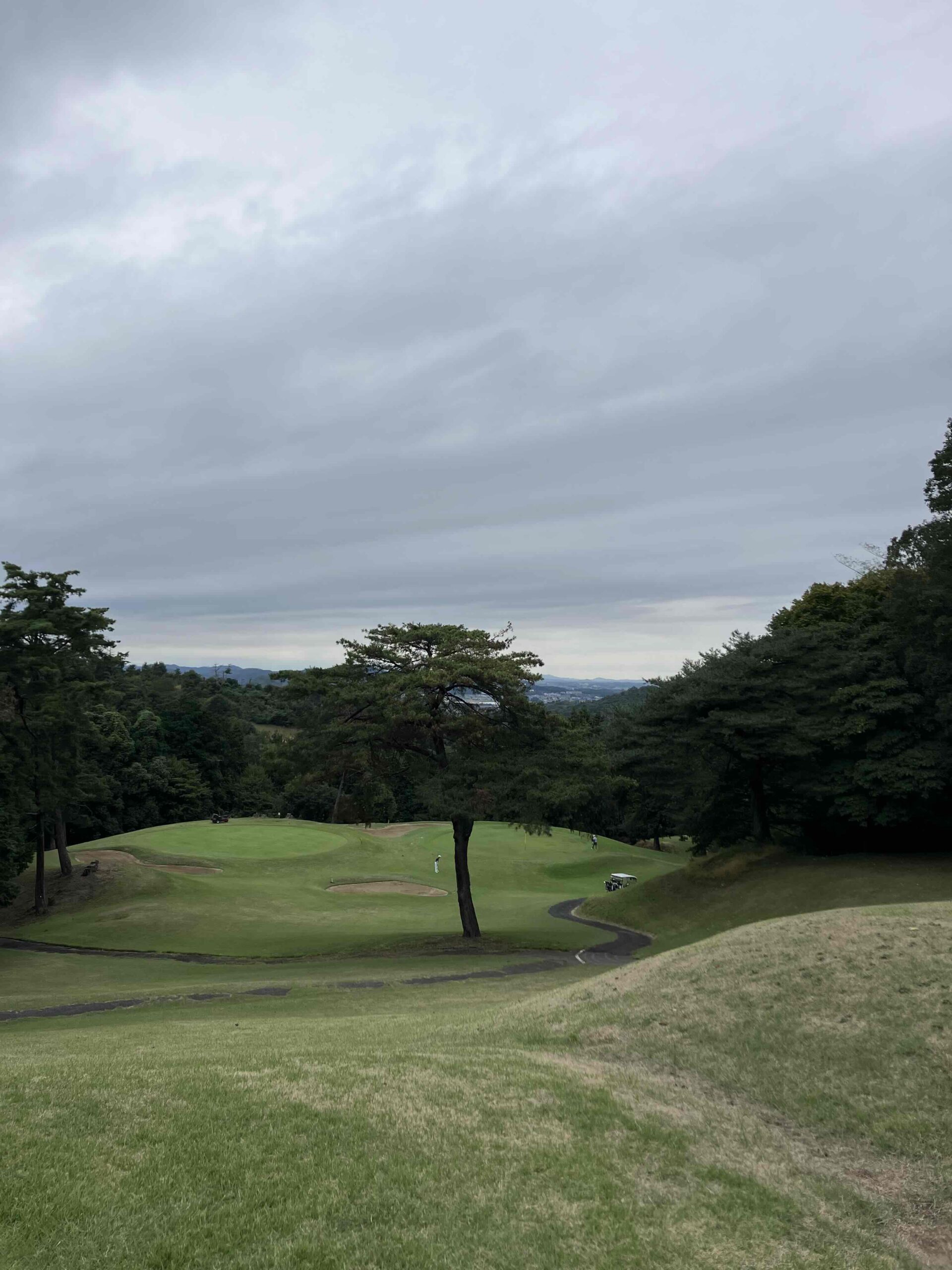 Ohdaihiradai Country Club fairway view